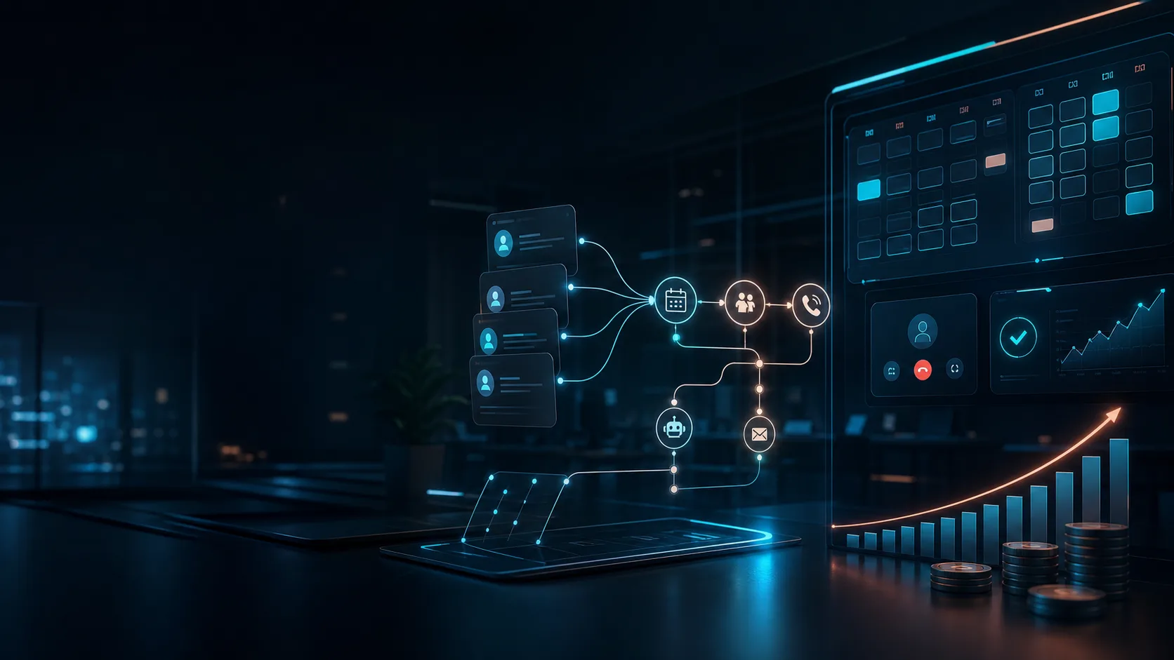 KI-generiertes JOOSN Partnerportal mit Lead- und Termin-Automation